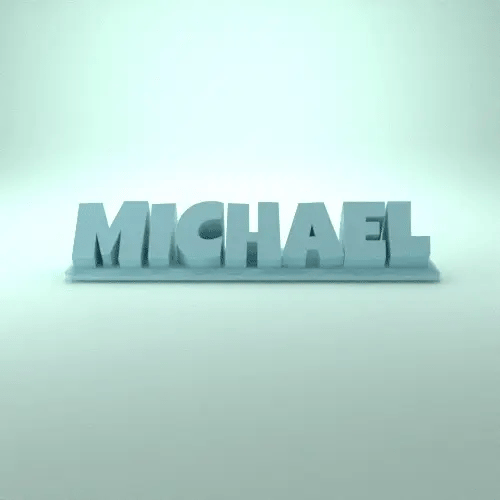 Custom Name Sign / Desk Nameplate
