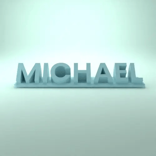 Custom Name Sign / Desk Nameplate