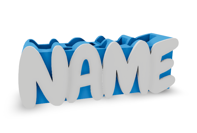 Personalised Name Pen Holder