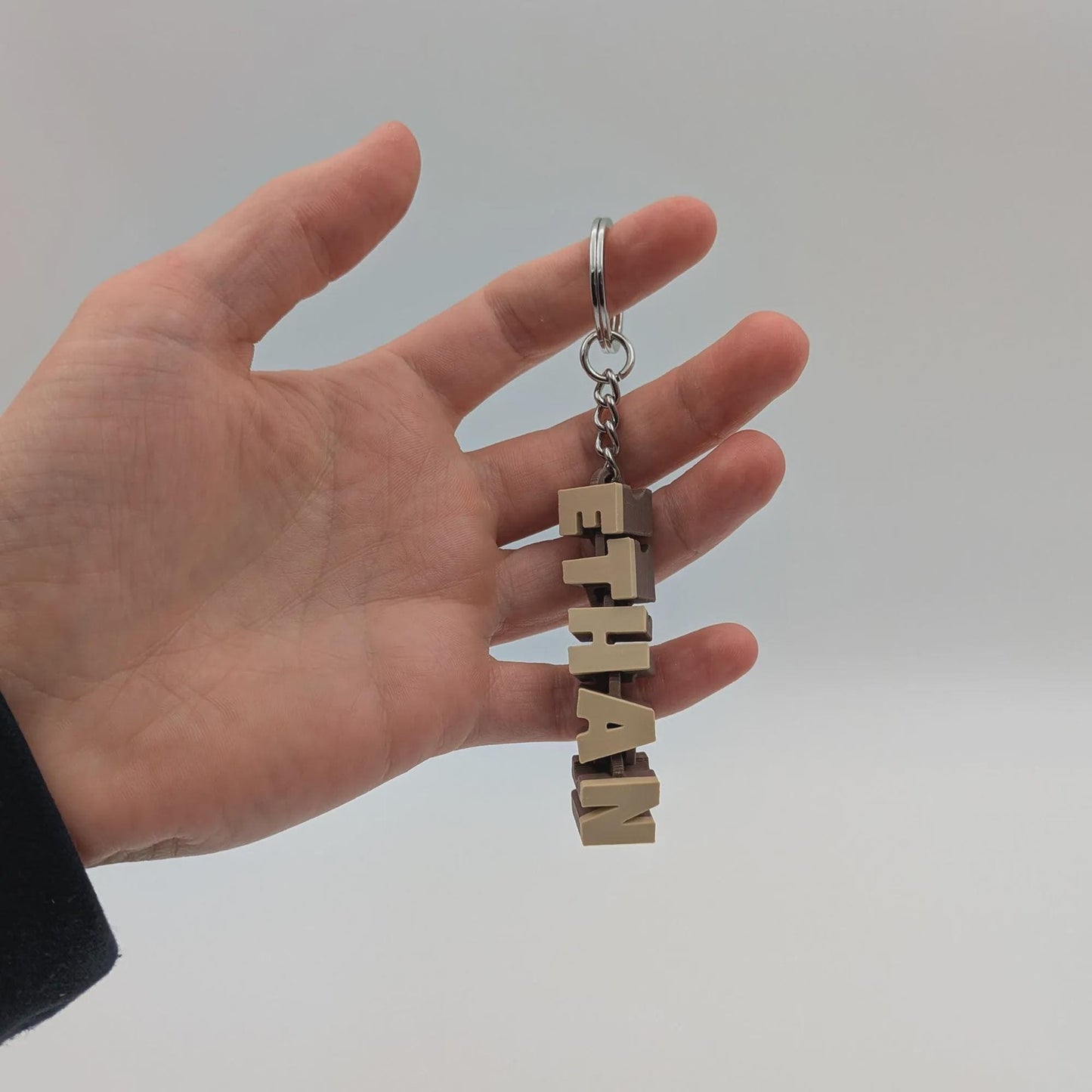 Personalised Articulated Name Keychain